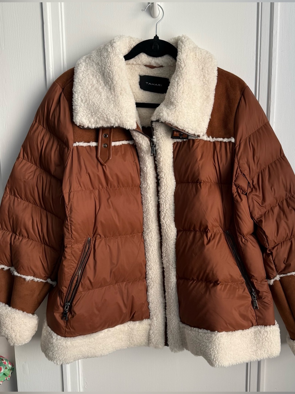 Tahari puffer jacket